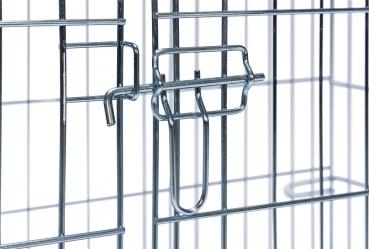 Preview: Gitterbox verzinkt - mit/ohne Trennwand - Größe L